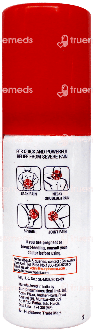 Volini Maxx 3X Faster Pain Relief Spray 25Gm